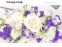 Tablet Screenshot of fancy-fair.com